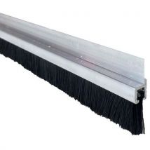 Wattelez - Brosse bas de porte Superseal standard - Rail plat 3000mm - Étanchéité et protection
