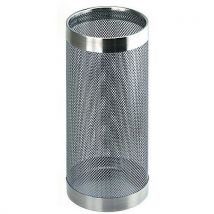 Bac Porte-parapluie Métal Perforé Chromé