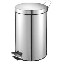 Poubelle Pour Sanitaire À Pédale 12l Inox