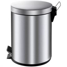 Poubelle Pour Sanitaire À Pédale 5l Inox Mat