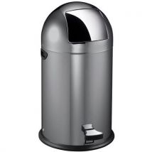 Poubelle Kickcan 33l Gris