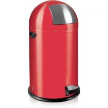 Poubelle Kickcan 33l Rouge