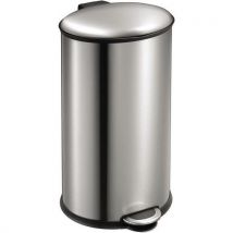 Poubelle Ellipse Step Bin 40l Inox - Eko
