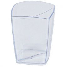 Pot À Crayons Cristal Transparent - Manutan