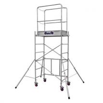 Echafaudage Roulant Acier Plancher Hauteur 1m80