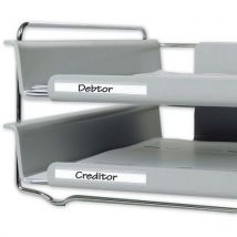 Porte-étiquettes Adhésif En Bande 150 X 20 Mm Permanent