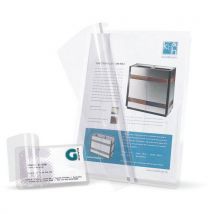 100 Feuilles De Plastification À Froid54x86mm Sans Machine