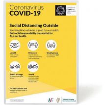 10 Pochettes D'affichage A4 Ouverture Petit Côté Adhésives