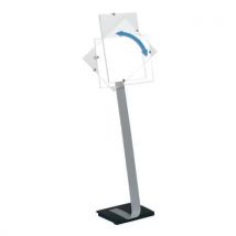 Durable 1 Support D'information Sur Pied Crystal Sign Stand