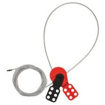 Système De Consignation Câble Avec Pince - 3 M