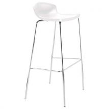 Tabouret De Bar - Looki - Blanc