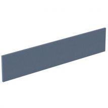 Ecran De Séparation Acoustique Tissus Lucia 200x40 Gris Bleu