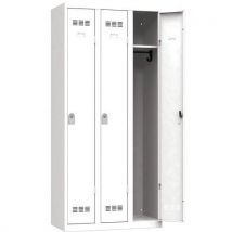Vestiaire bureau - 3 colonnes - Largeur 300mm
