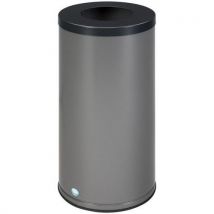 Poubelle De Tri Sélectif - 70l - Mica De Fer Anthracite- Var