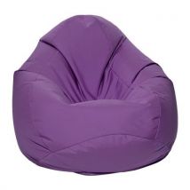 Pouf Int/ext Déhoussable William Original Jumbobag - Aubergine
