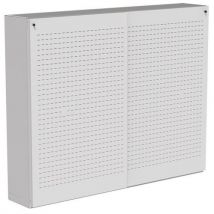 Armoire Acoustique 240 Cm - Blanc - 5 Tablettes