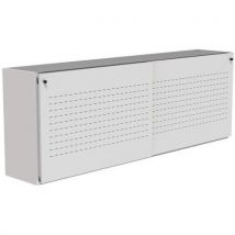 Armoire Acoustique 240 Cm - Blanc - 2 Tablettes