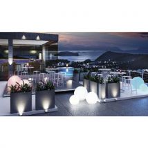 Sphére Led Rgb Lumineuse Diamètre 40 Cm Sur Batterie