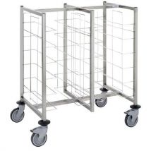 Chariot De Cafétéria 2 X 6 Niveaux Entrée Sens Largeur