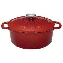 Cocotte En Fonte Ronde 28 Cm Rubis Sublime Chasseur