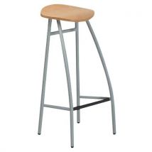 Tabouret Diablo Hauteur 80 Cm Bois Blanchi