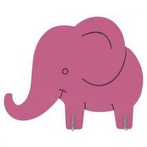 Claustra Eléphant Rose