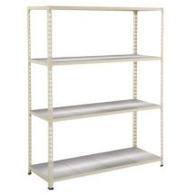 Rayonnage Rapid 2 4 Tablettes Metal 1980x1525x305 Zingué