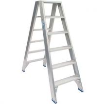 Escabeau Double - 2 X 6 Marches