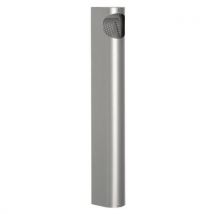 Cendrier Mural Acier - Sans Pied - Argent
