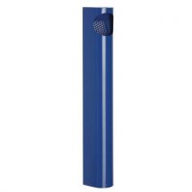 Cendrier Mural Acier - Sans Pied - Bleu