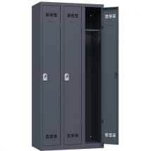 Vestiaire bureau - 3 colonnes - Largeur 300mm