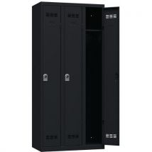 Vestiaire bureau - 3 colonnes - Largeur 300mm