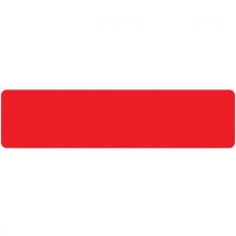 Symbole De Marquage Au Sol Adhésif Trait - Rouge