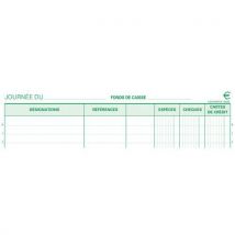Manifold Encaissements 297x21cm 50 Feuillets Autocopiants