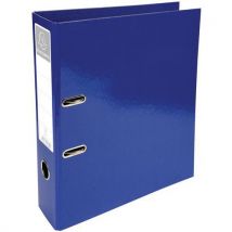 Lot de 10 - Classeur À Levier Iderama Prem'touch Dos 70mm Bleu Foncé