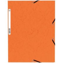 Set 50 Chemises 3 Rabats Carte Lustrée 355gm² A4 Assorties