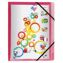 Set De 10 Trieurs Pp 3 Rabats 8 Compartiments Assorties