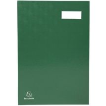 Exacompta - Parapheur Direction Vert 24x35cm 20 Compartiments - Éco-responsable 86% Recyclé