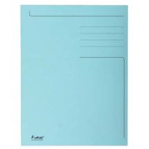 Chemise Imprimée 3 Rabats Forever 280gm² - Folio Bleu Clair