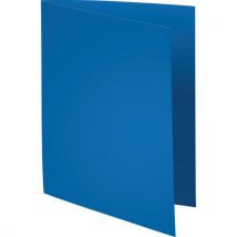 Lot de 10 - Paquet 100 Sous-chemises Flash 80 Recyclé 22x31cm Bleu Foncé