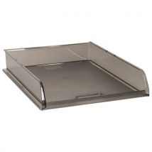 Corbeille-à-courrier B4 Classic Gris Translucide