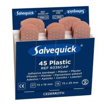 Recharge De 6 Boîtes De 45 Pansements Résistants À L'eau