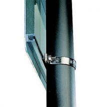 Bride De Fixation En Acier Inoxydable Pour Panneaux De 76 Mm