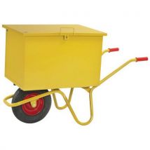 Brouette Caisse À Outils Sur Roue Pneumatique 160 L