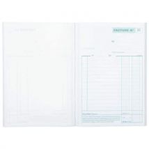 Manifold Factures Avec Tva 21x148cm 50 Feuillets Tripli