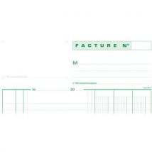 Manifold Factures Avec Tva 297x21cm 50 Feuillets Tripli