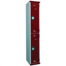 1 Colonne 300mm / 2 Cases / Rouge / Fermeture À Code