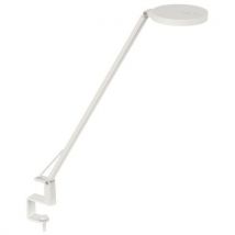 Lampe De Bureau Loola Bras Simple Blanche - Pince