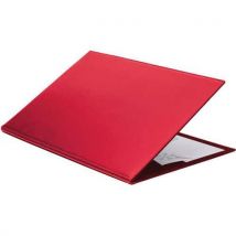 A918823 Sous-main De Bureau Satiné De 56x38cm Rouge