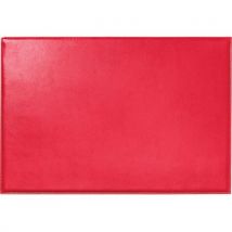 A918830 Sous-main Simple Satiné De 56x38cm Rouge